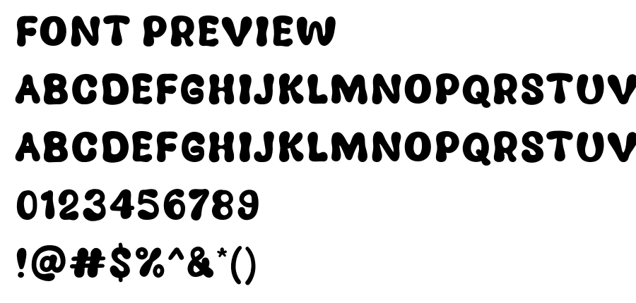 New Pizza font