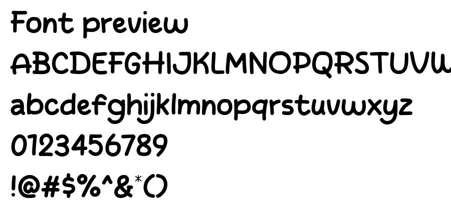 Next Sunday font