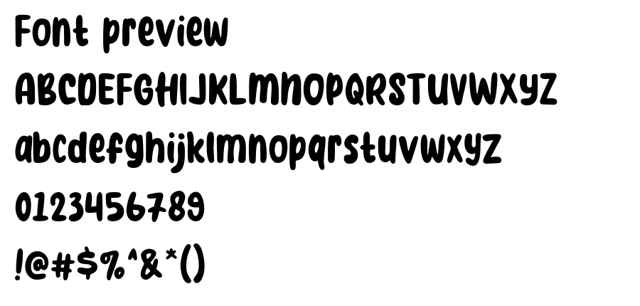 Nice Honey font