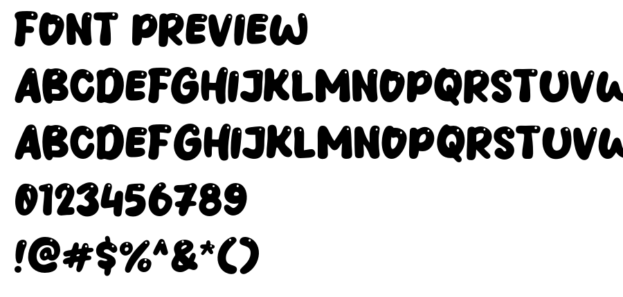 Oh Okey font