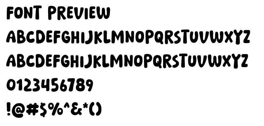 Pesta Rakyat font