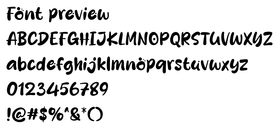Ponari font