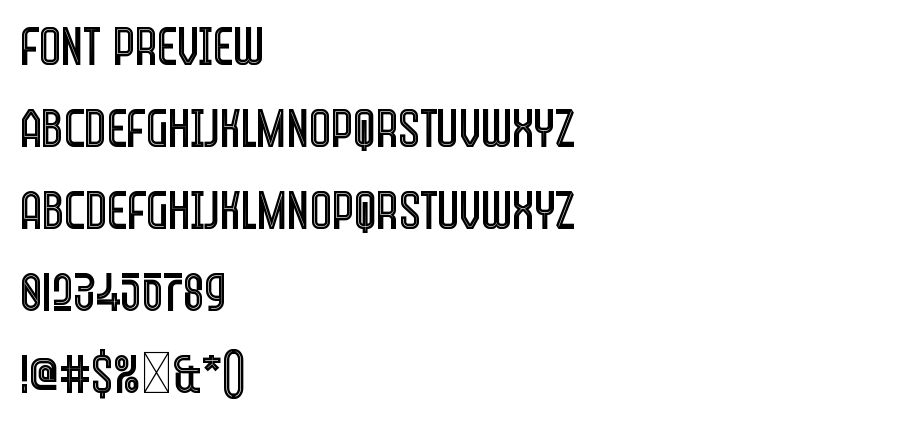 Qatar Personal Use font