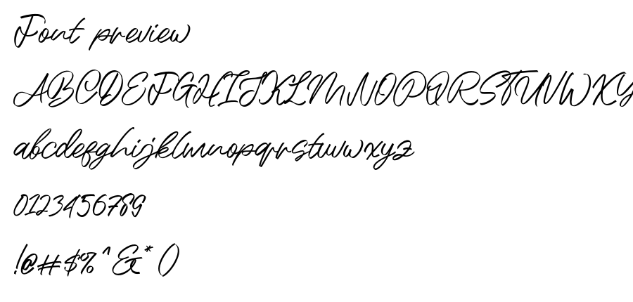 Radith font