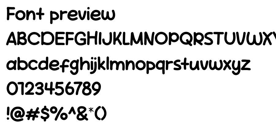 Robusta Show font