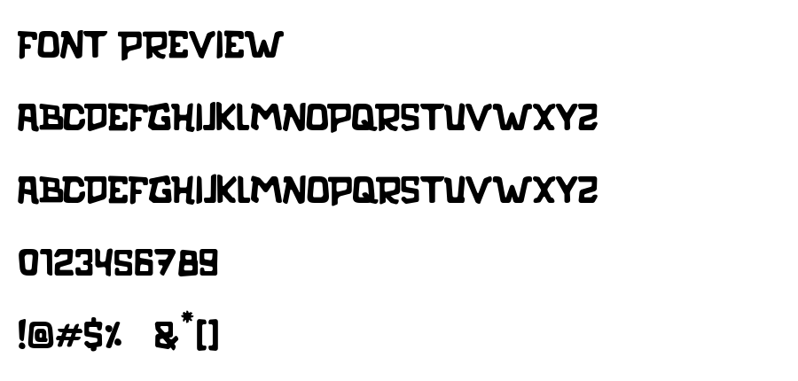 Rozo Regular font