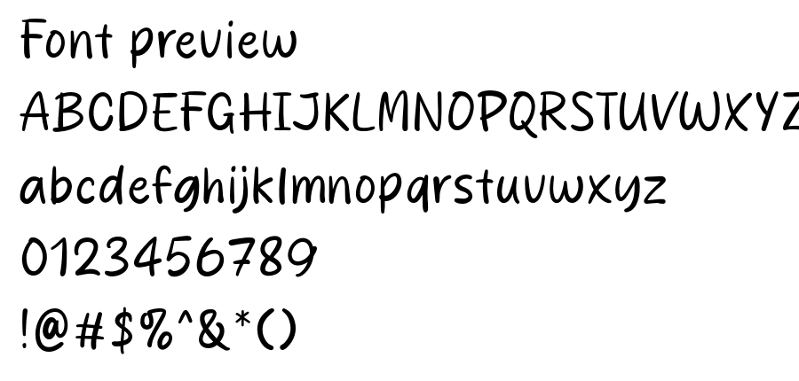 Rustic Story font
