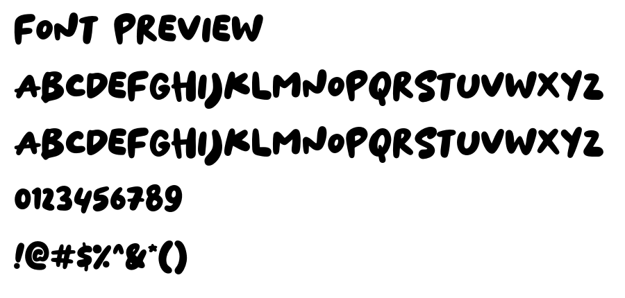 Sawer font