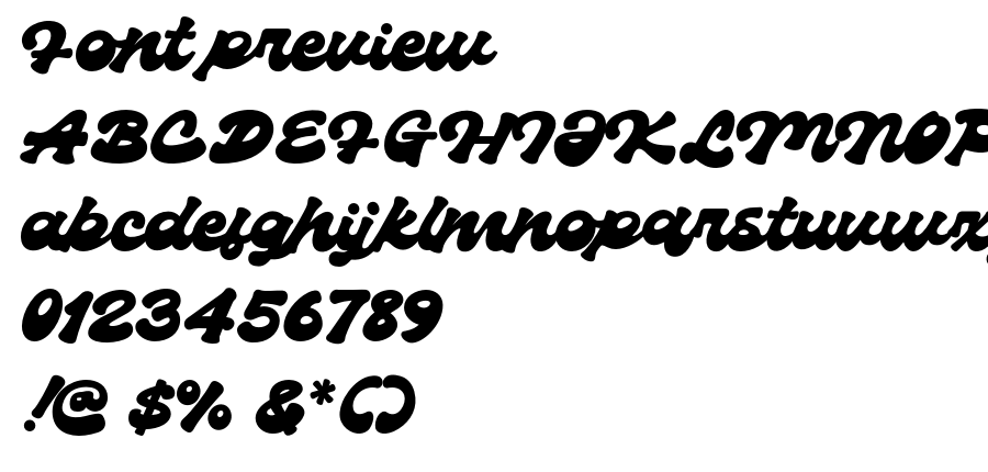 Sellia font