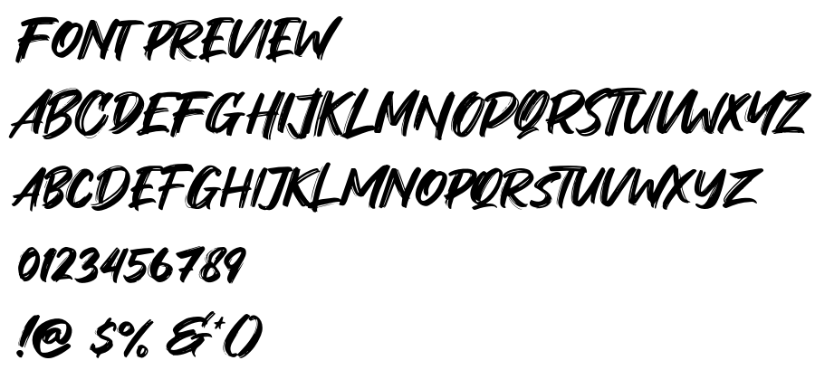 Shock Brat font