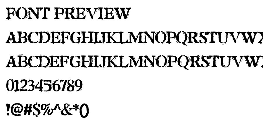 Showthat font