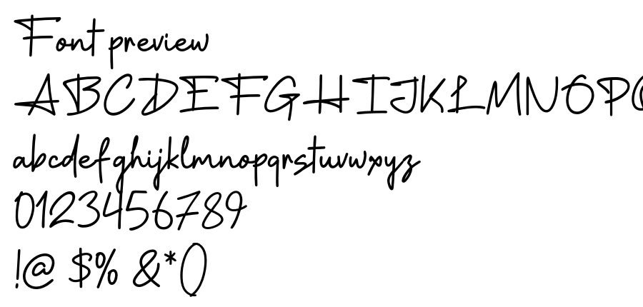 Signlode font