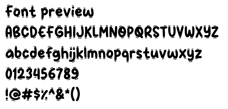 Sleepy Book font