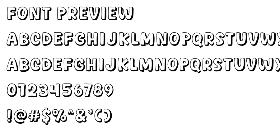 Soda Shake font