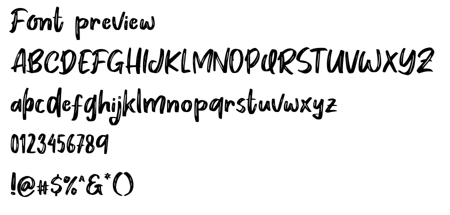 Sugiono font