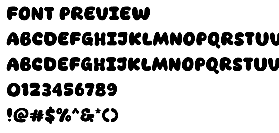 Sunday Burger font