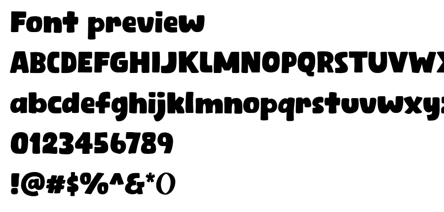 Sunday Grapes font