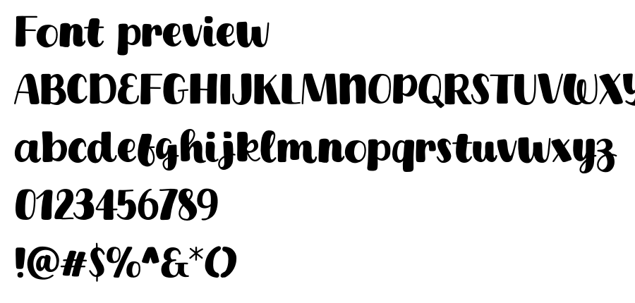 Sunday Mango font