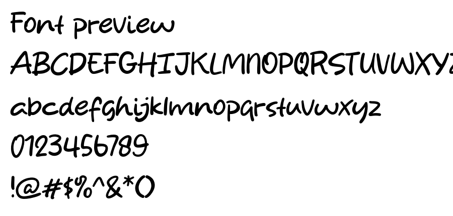 Sunday Orange font
