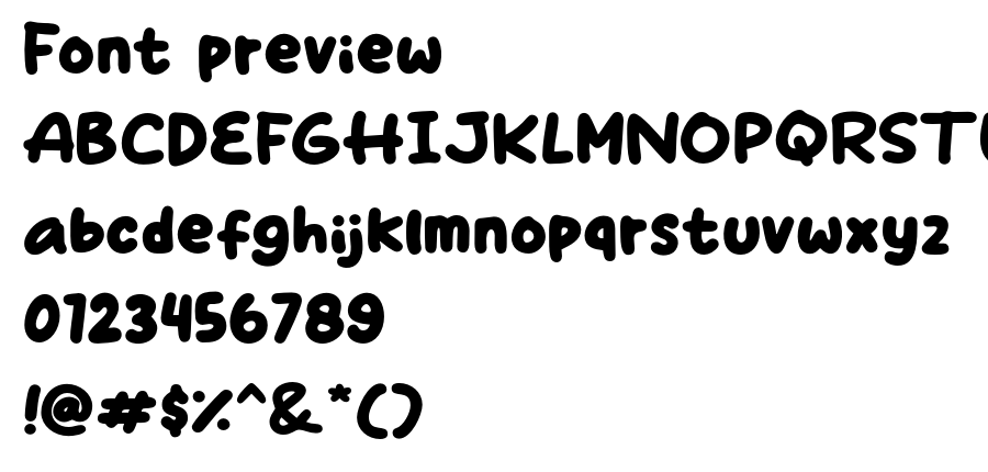 Take Coffee font