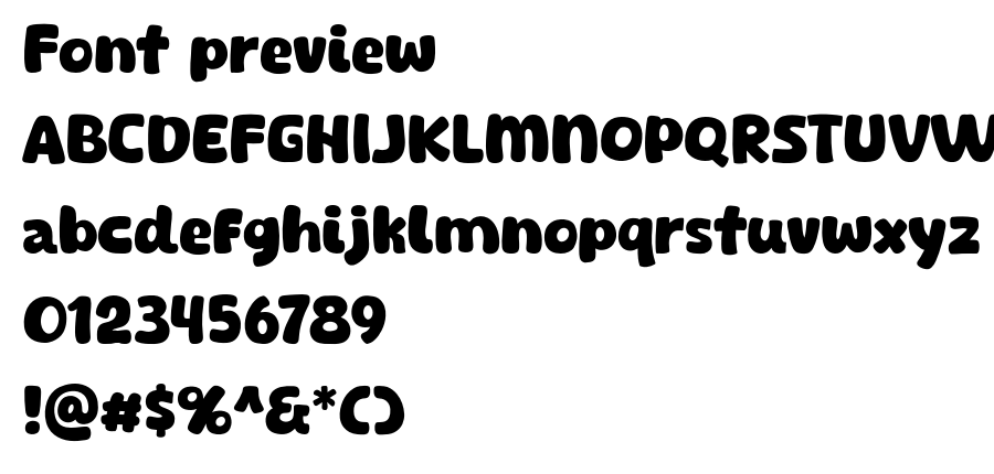 The Fruit Star font