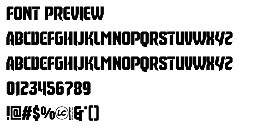 Tillburg DEMO font