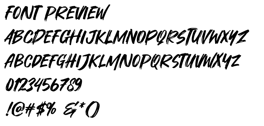Trushdex font