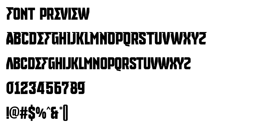Udinese Regular Free Personal Use font
