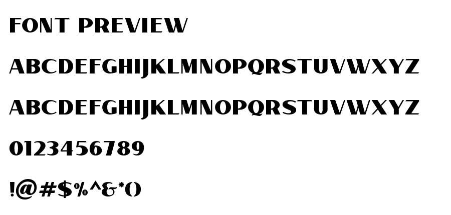 VerilateReguler BWen8 font