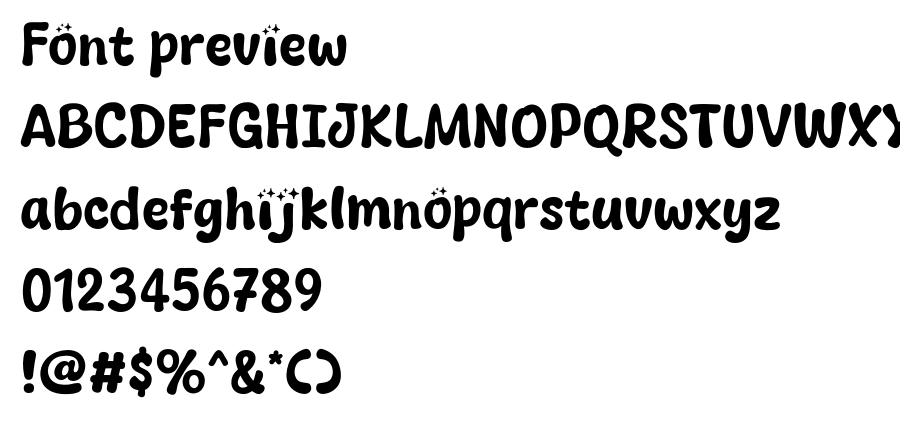 Welcome Magic font
