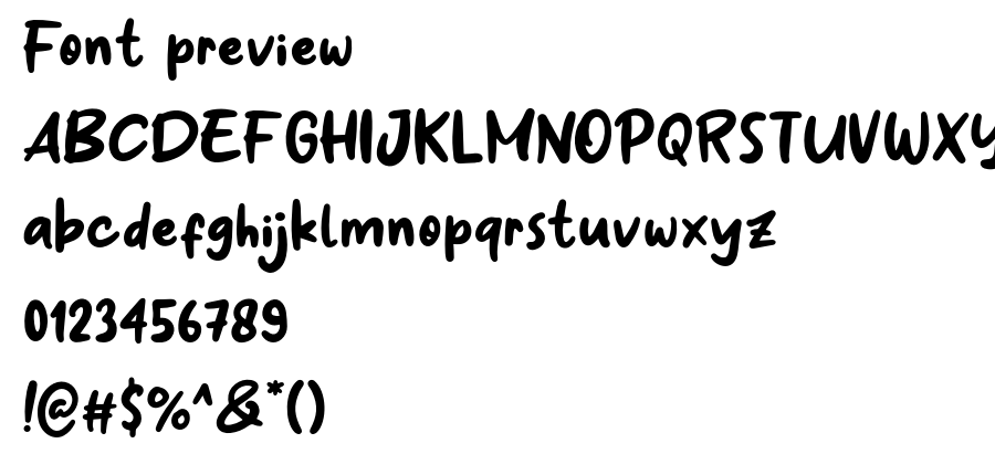 Winter Coffee font