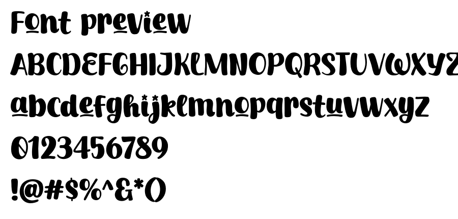 Winter Half font
