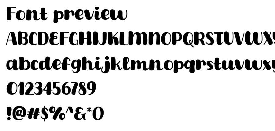Xmas Show font