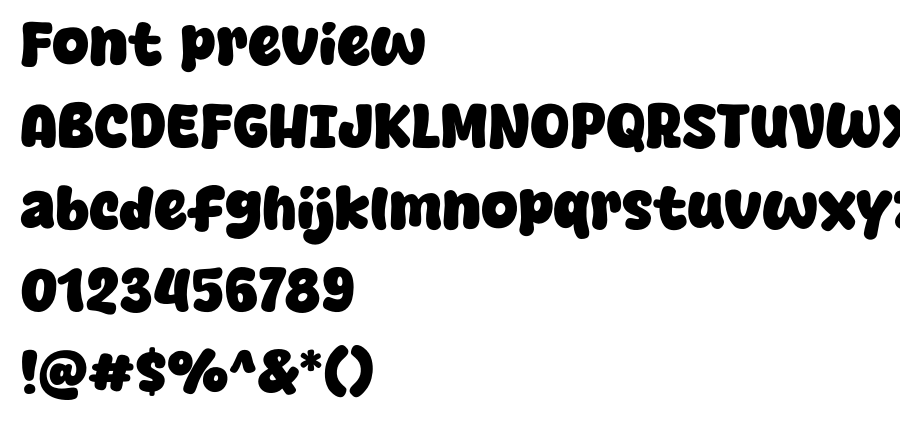 Yang Bagus font