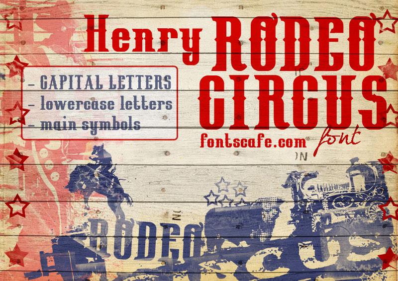 Henry Rodeo Circus font