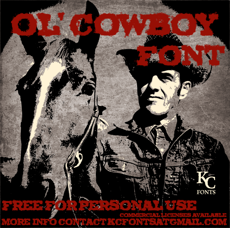 Ol’ Cowboy font