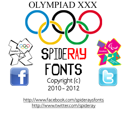 Olympiad XXX font