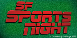 SF Sports Night font