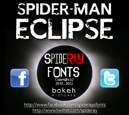 Spider-Man Eclipse font