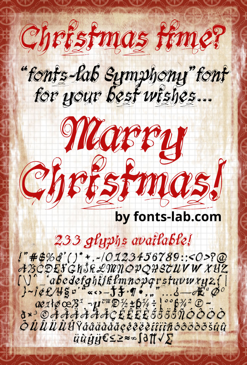 fonts-lab symphony font