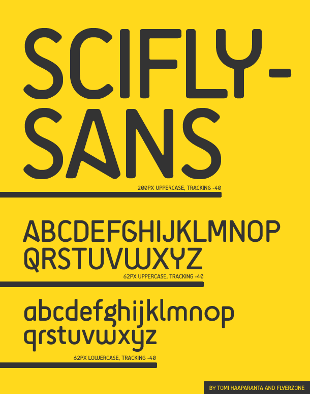 SciFly Sans font