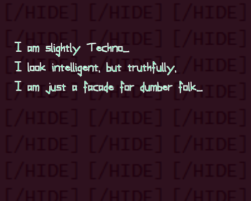 Slightly Techno font