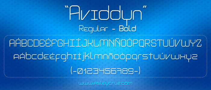 Aviddyn font