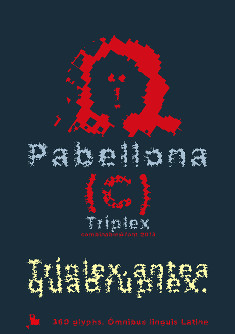 Pabellona (C) Tríplex font