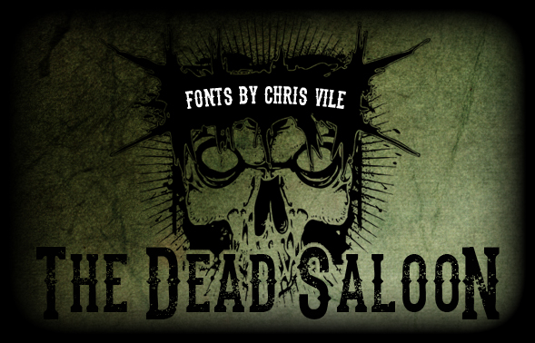 The Dead Saloon font