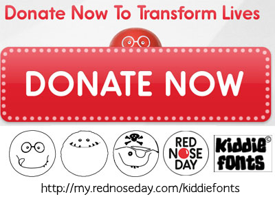 Red Nose Day font