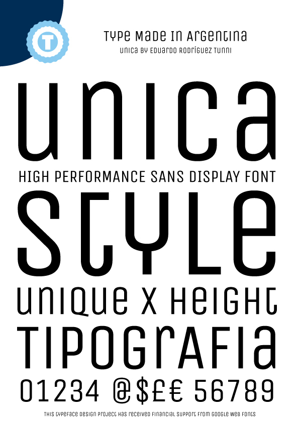 Unica font