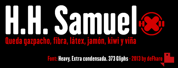 H.H. Samuel font