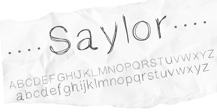 Saylor font