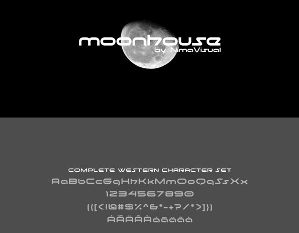 moonhouse font